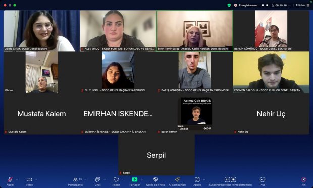 Anadolu Kadın Hareketleri Derneği Başkanı Sayın birsen temirr sarac ve 24.Dönem Adana Milletvekili Sayın murat oztanriover katıldıkları için Teşekkür ederiz.